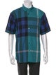 Burberry Brit Exploded Check Pattern Short Sleeve Shirt