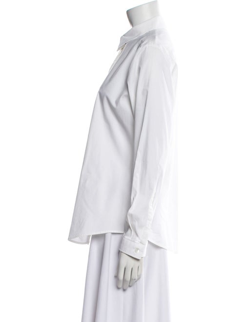 Burberry Brit Long Sleeve Button-Up Top