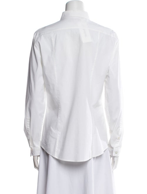 Burberry Brit Long Sleeve Button-Up Top