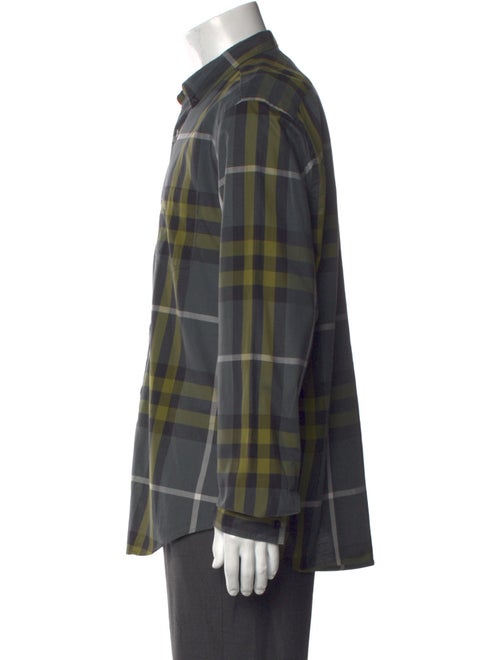 Burberry Brit Nova Check Pattern Long Sleeve Shirt
