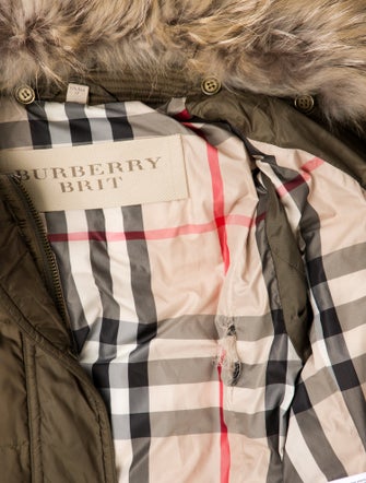 Burberry Brit Fur Coat