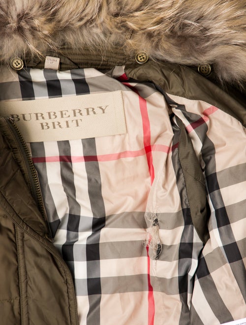 Burberry Brit Fur Coat