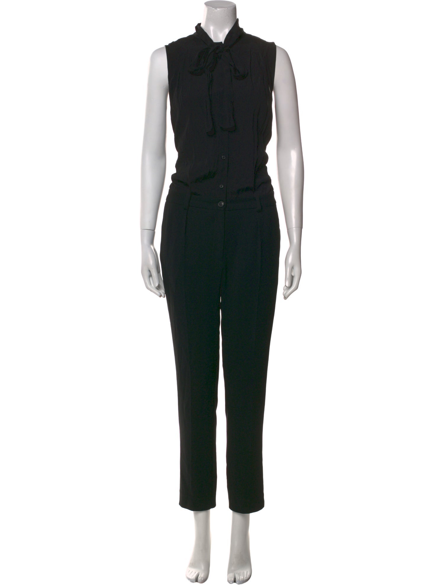 Burberry Brit Mock Neck Jumpsuit