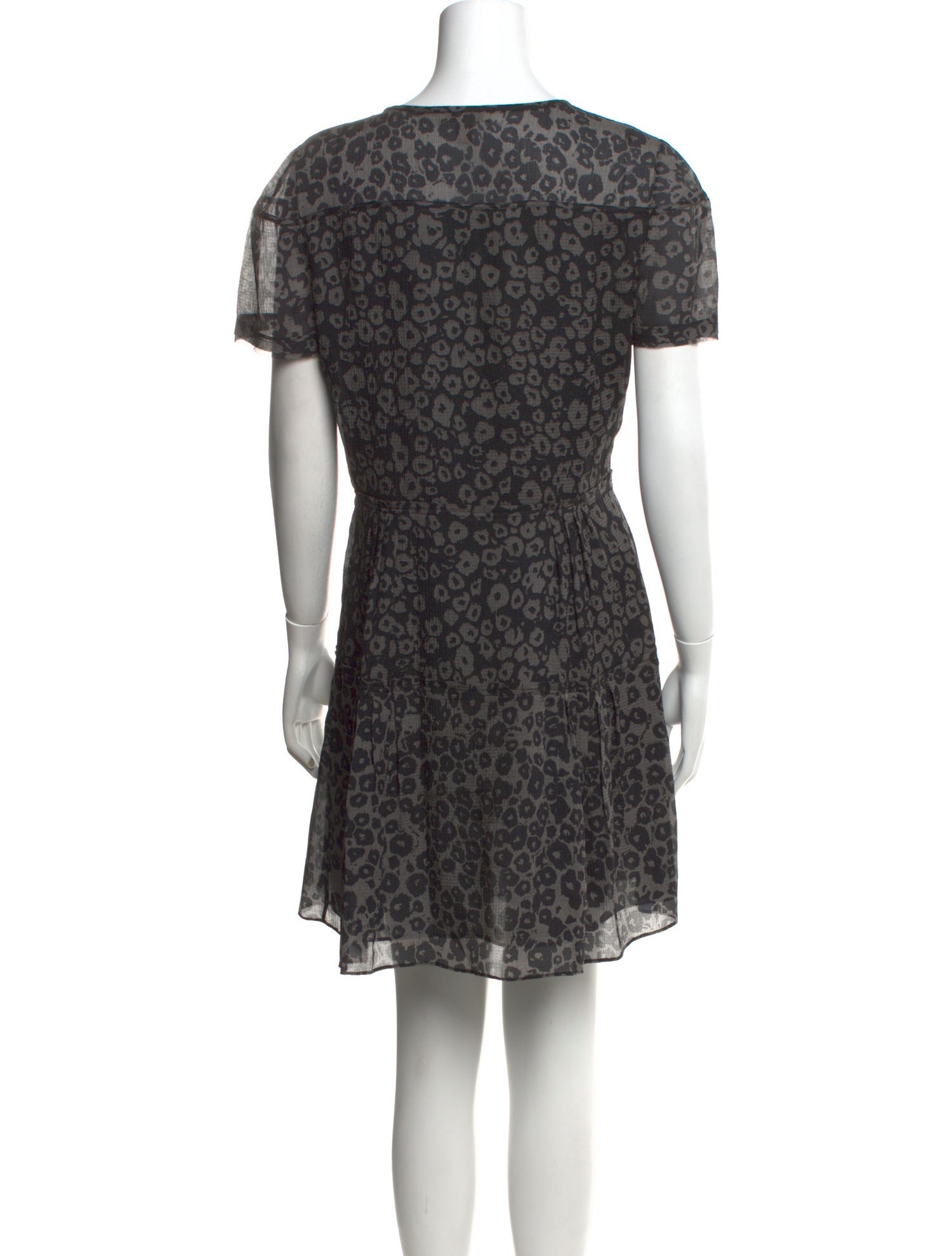 Burberry Brit Silk Mini Dress