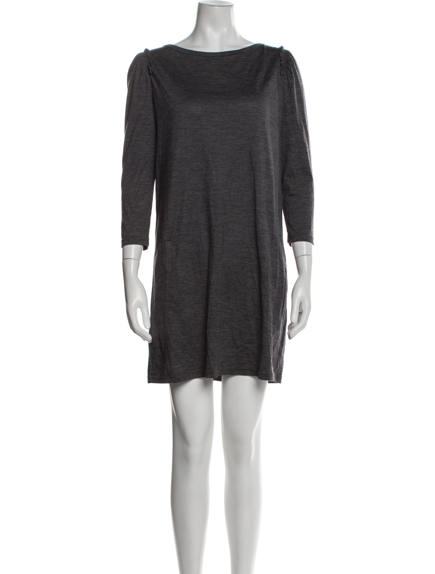 Burberry Brit Wool Mini Dress