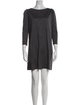 Burberry Brit Wool Mini Dress