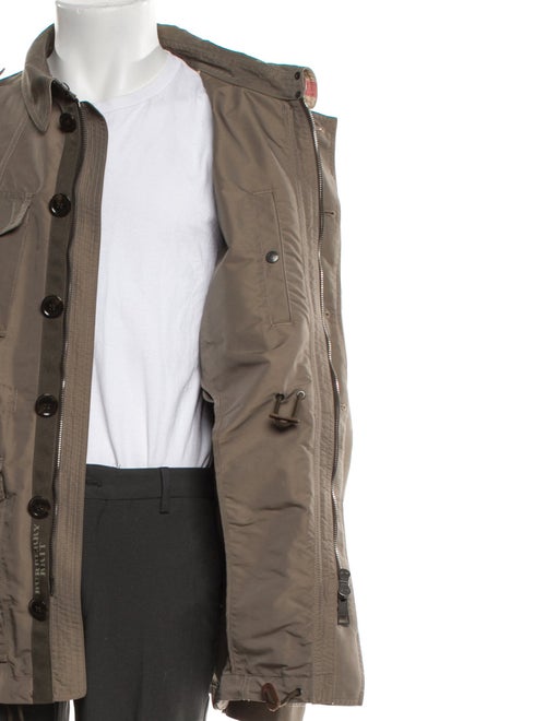 Burberry Brit House Check Pattern Parka