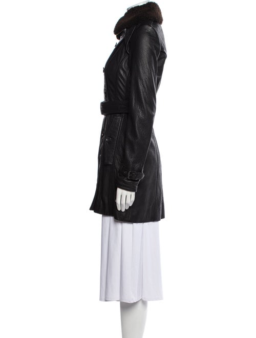 Burberry Brit Lamb Leather Fur Coat