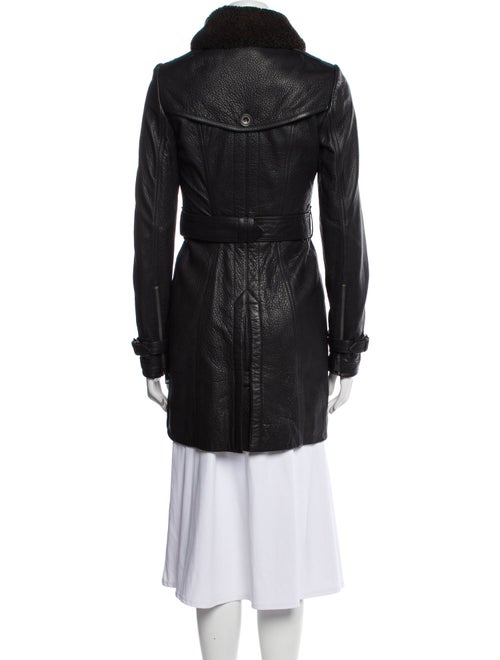 Burberry Brit Lamb Leather Fur Coat