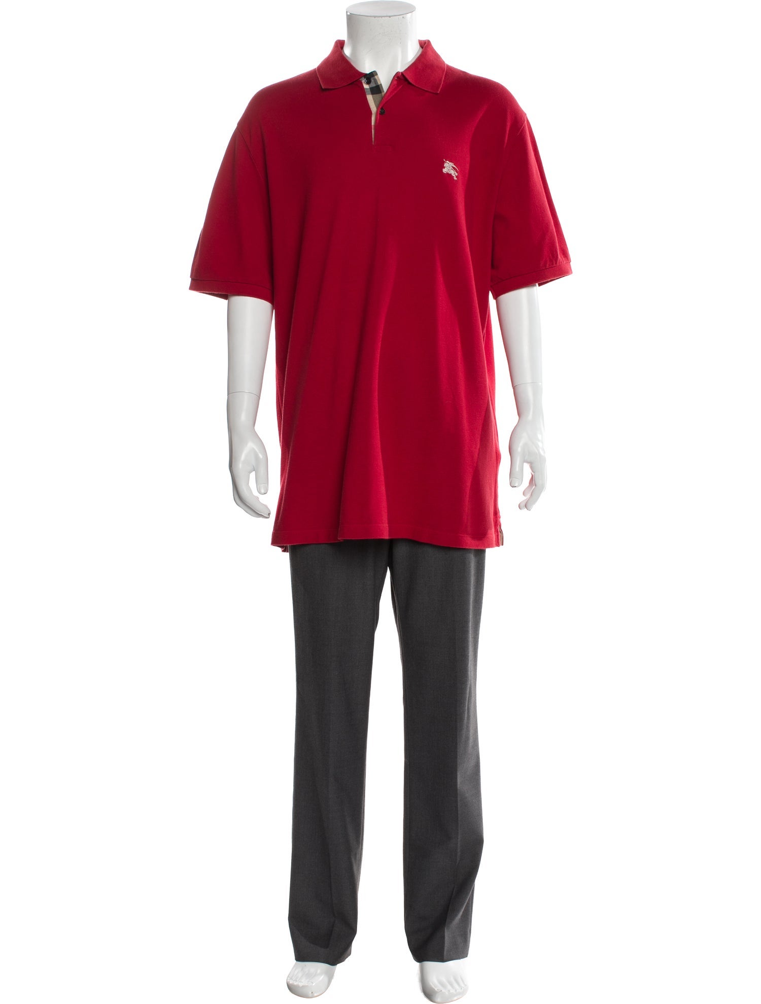 Burberry Brit Collar Short Sleeve Polo Shirt