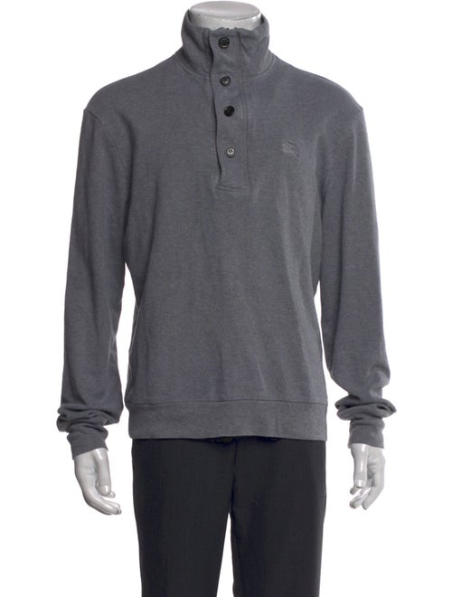 Burberry Brit Mock Neck Long Sleeve Pullover