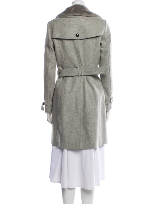 Burberry Brit Virgin Wool Faux Fur Jacket