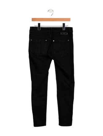 Burberry Brit Mid-Rise Skinny Leg Jeans
