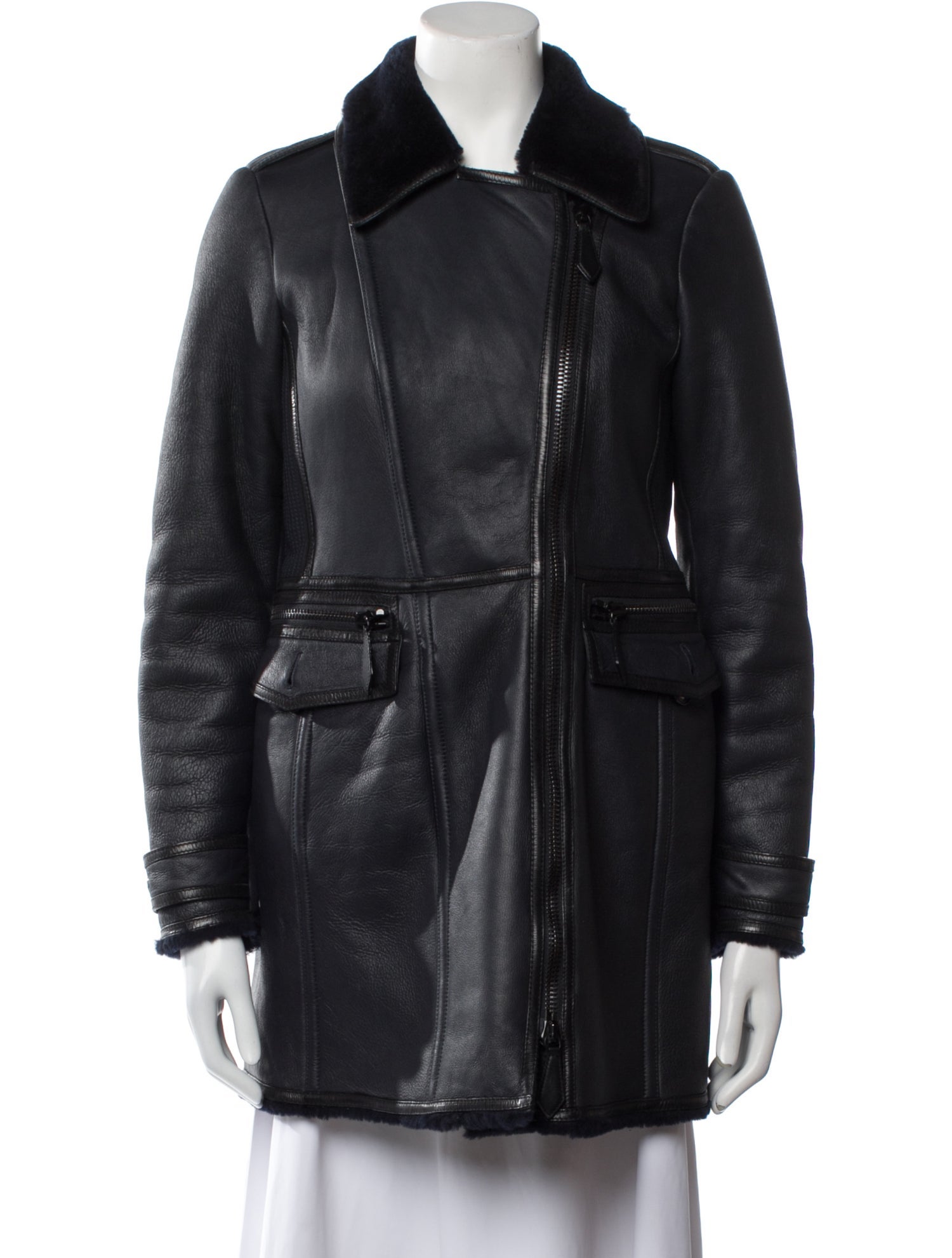 Burberry Brit Shearling Fur Coat