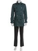 Burberry Brit Nova Check Pattern Trench Coat