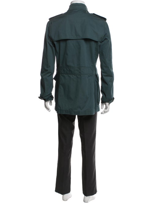 Burberry Brit Nova Check Pattern Trench Coat