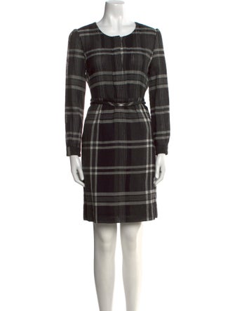 Burberry Brit Wool Mini Dress