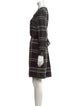 Burberry Brit Wool Mini Dress