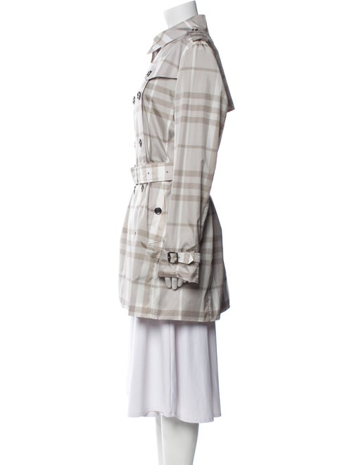 Burberry Brit Plaid Print Jacket