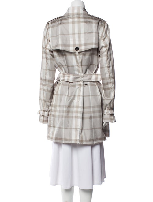 Burberry Brit Plaid Print Jacket