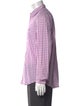Burberry Brit Plaid Print Long Sleeve Dress Shirt