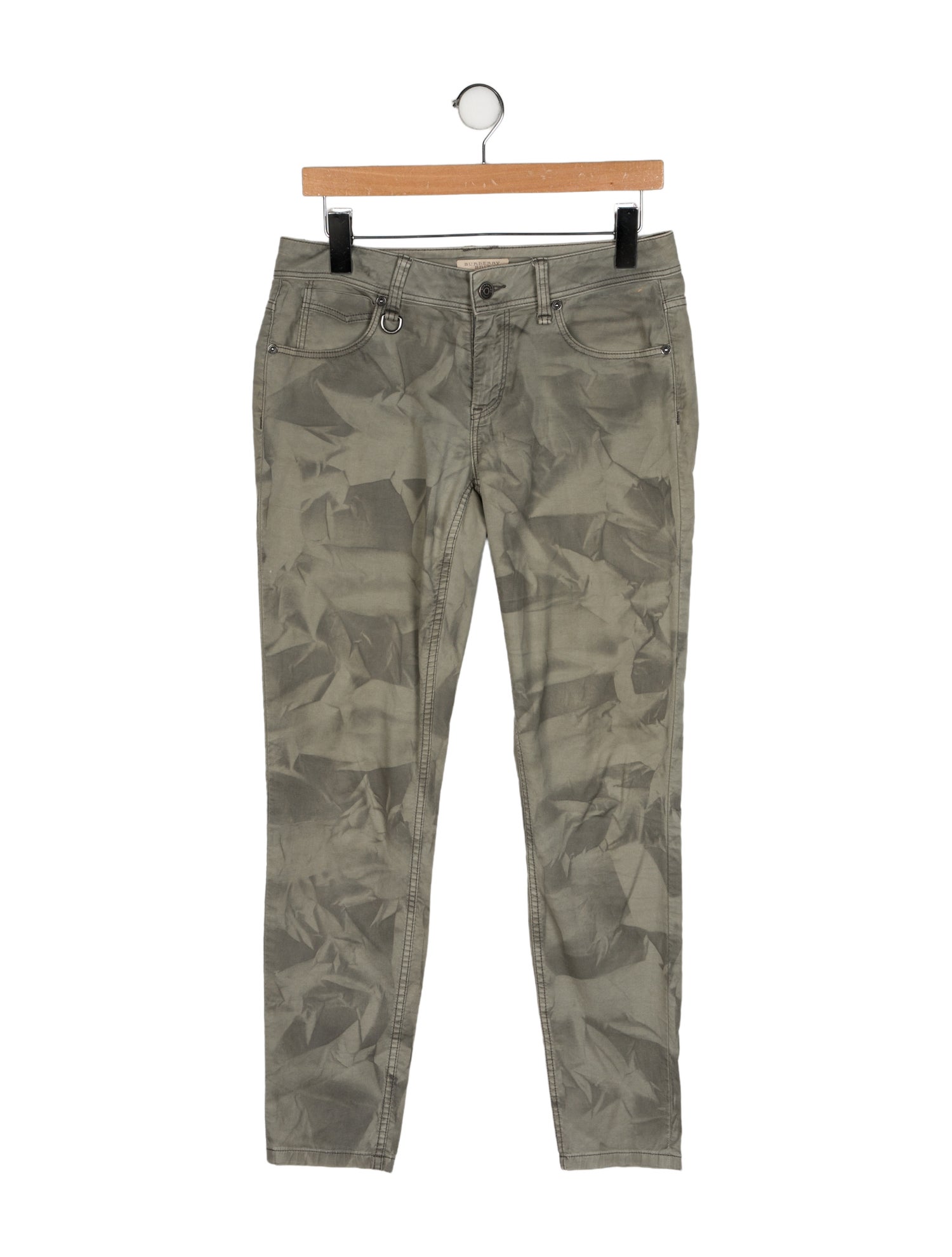 Burberry Brit Mid-Rise Skinny Leg Jeans