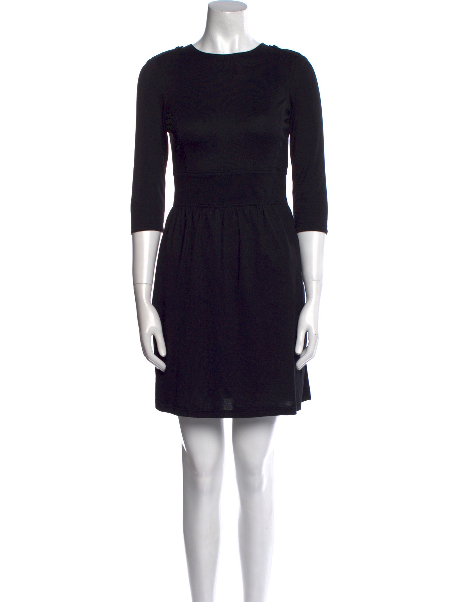 Burberry Brit Crew Neck Mini Dress