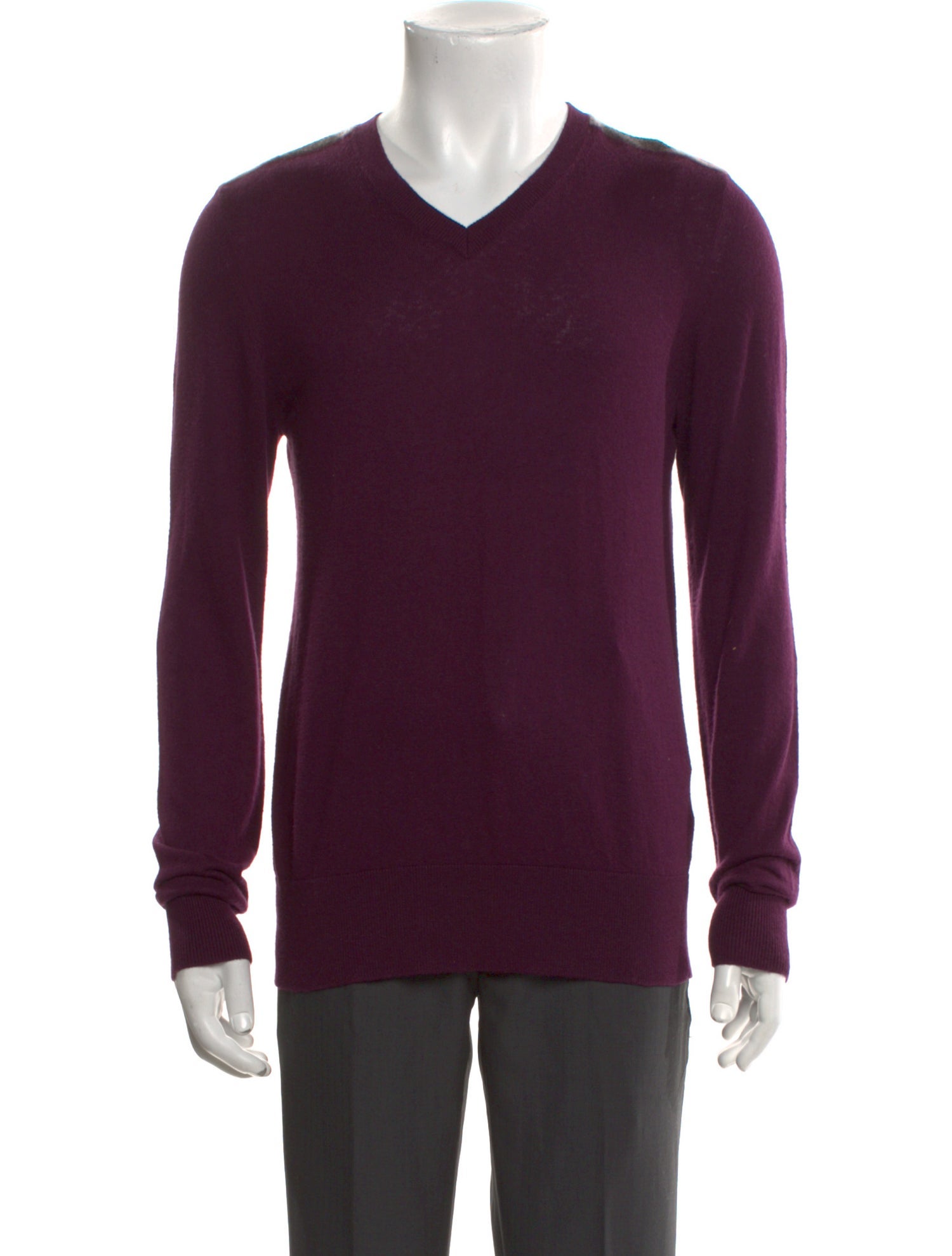 Burberry Brit V-Neck Long Sleeve Pullover