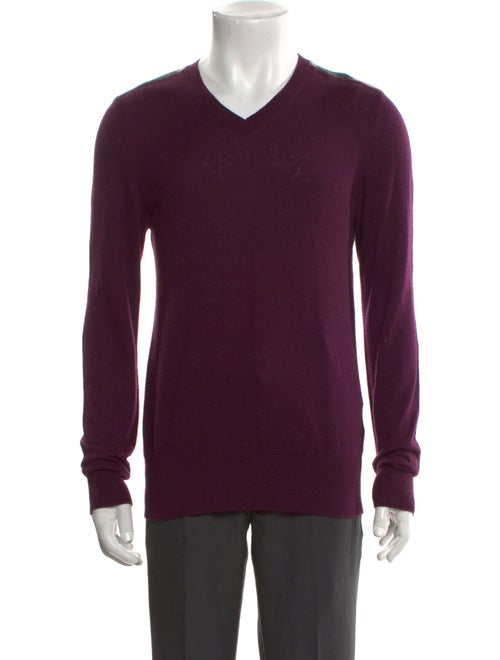 Burberry Brit V-Neck Long Sleeve Pullover