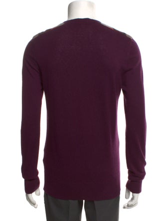 Burberry Brit V-Neck Long Sleeve Pullover