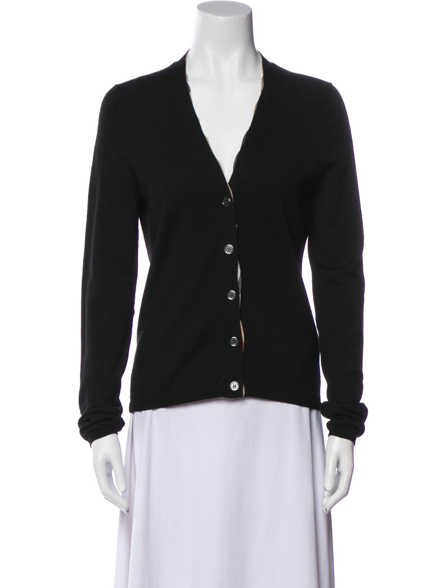 Burberry Brit Merino Wool V-Neck Sweater