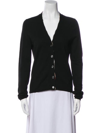 Burberry Brit Merino Wool V-Neck Sweater