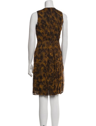 Burberry Brit Silk Knee-Length Dress