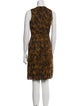 Burberry Brit Silk Knee-Length Dress