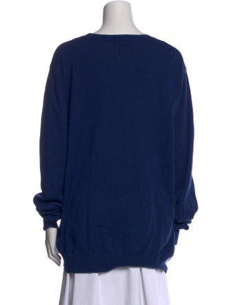 Burberry Brit Cashmere Plaid Print Sweater