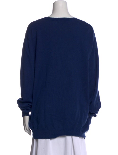 Burberry Brit Cashmere Plaid Print Sweater