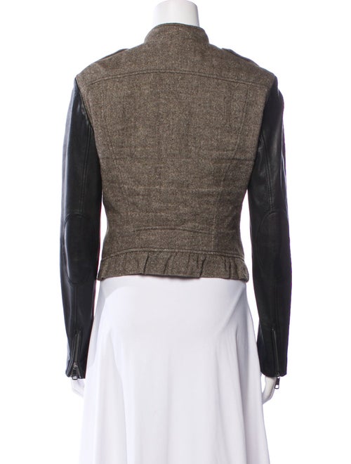 Burberry Brit Linen Biker Jacket