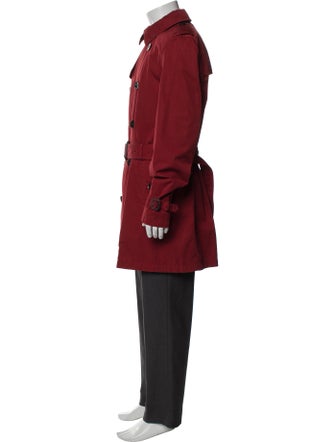 Burberry Brit Nova Check Pattern Trench Coat