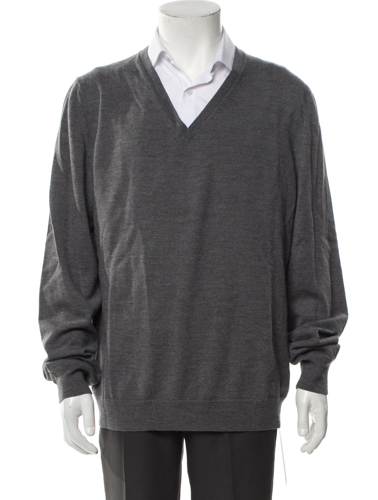 Burberry Brit Wool V-Neck Pullover