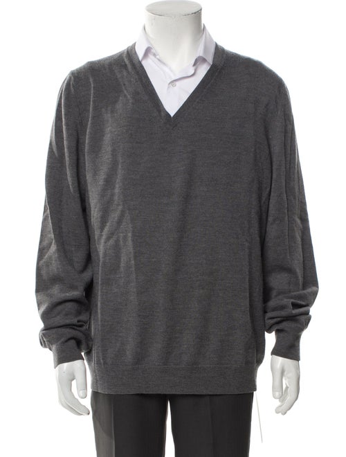 Burberry Brit Wool V-Neck Pullover