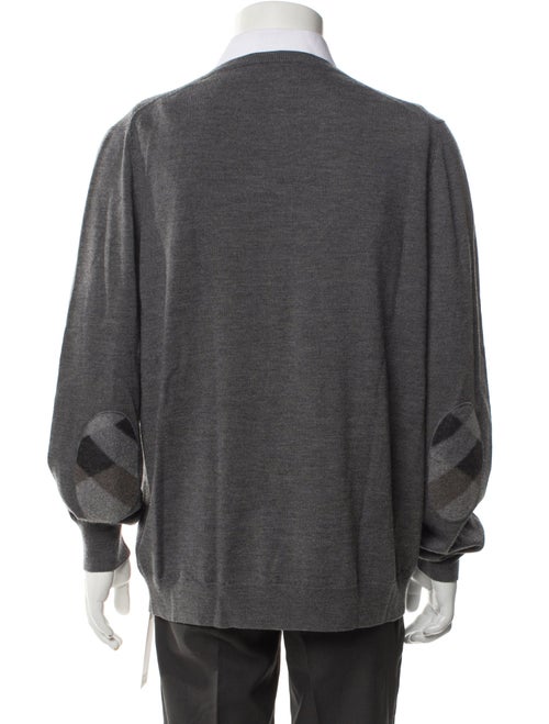 Burberry Brit Wool V-Neck Pullover