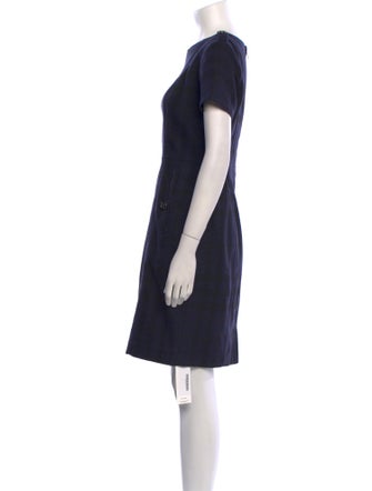 Burberry Brit Wool Knee-Length Dress