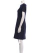 Burberry Brit Wool Knee-Length Dress
