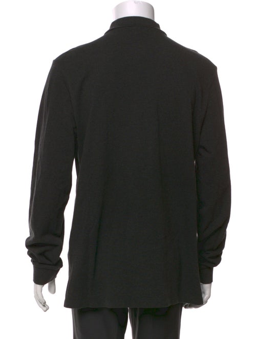 Burberry Brit House Check Pattern V-Neck Polo Shirt