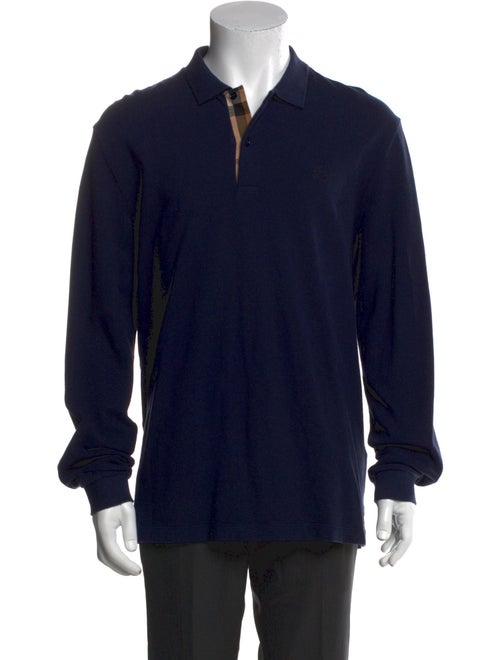 Burberry Brit House Check Pattern Collar Polo Shirt