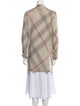 Burberry Brit Merino Wool Plaid Print Sweater