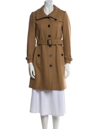 Burberry Brit Virgin Wool Trench Coat