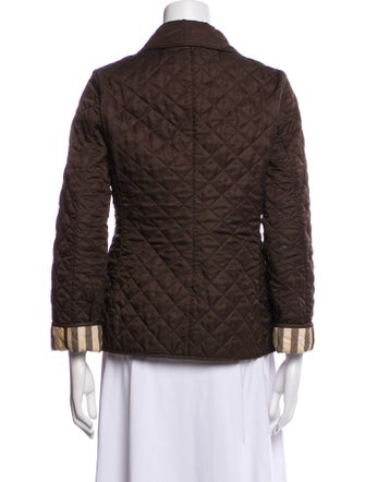 Burberry Brit Colorblock Pattern Utility Jacket