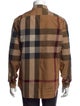 Burberry Brit Exploded Check Pattern Long Sleeve Shirt