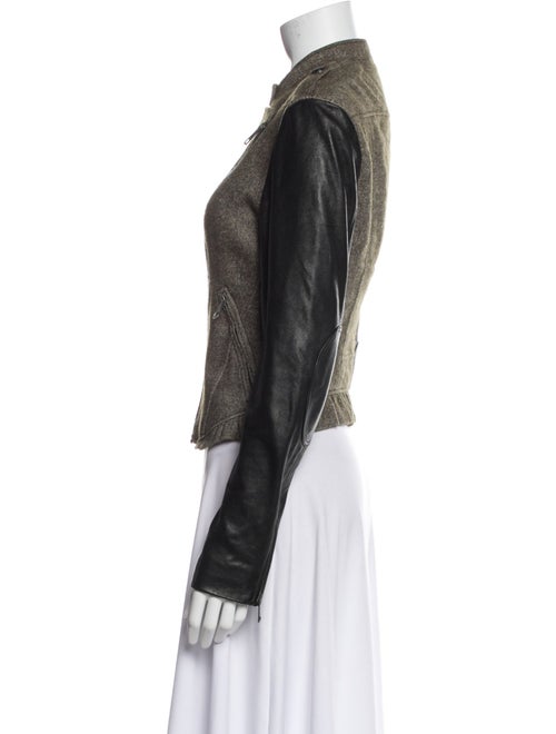 Burberry Brit Linen Biker Jacket